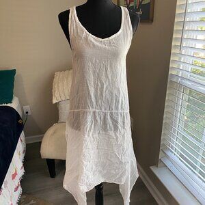 NWT PIAZZA ROMA WHITE BATHSUIT COVER SZ XS